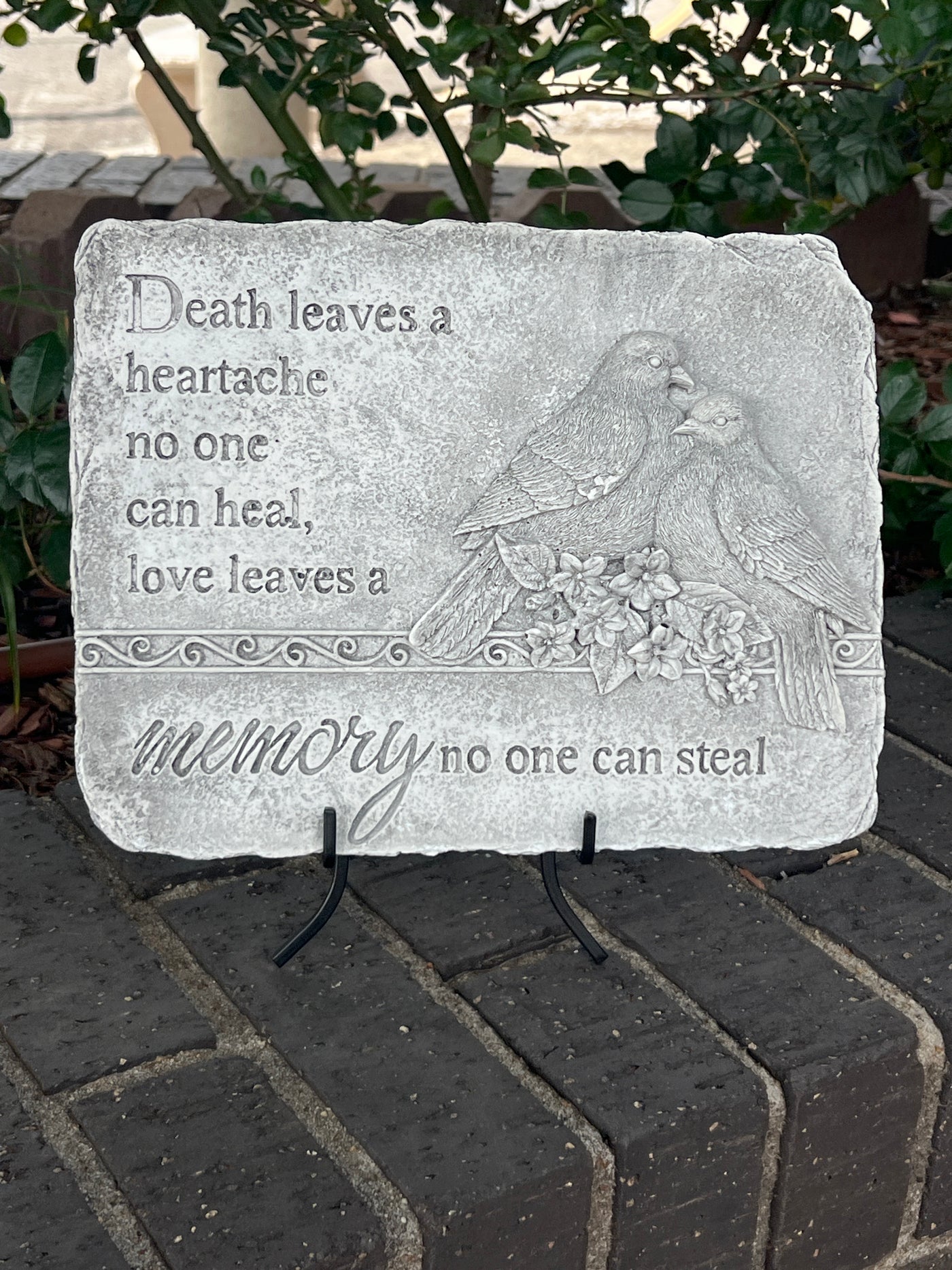 Death Leaves Plaque