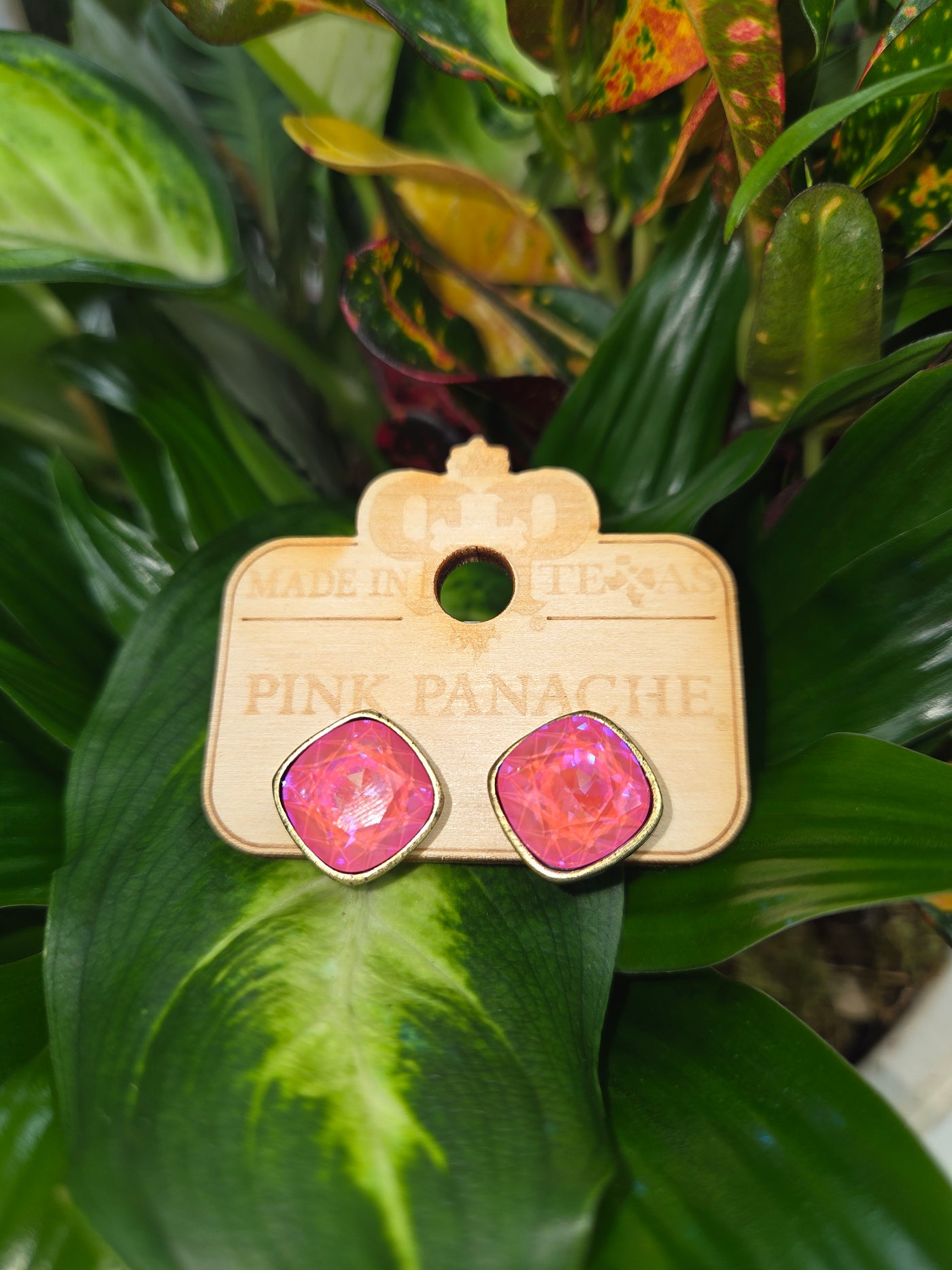 Pink Panache Pink Stud Earring