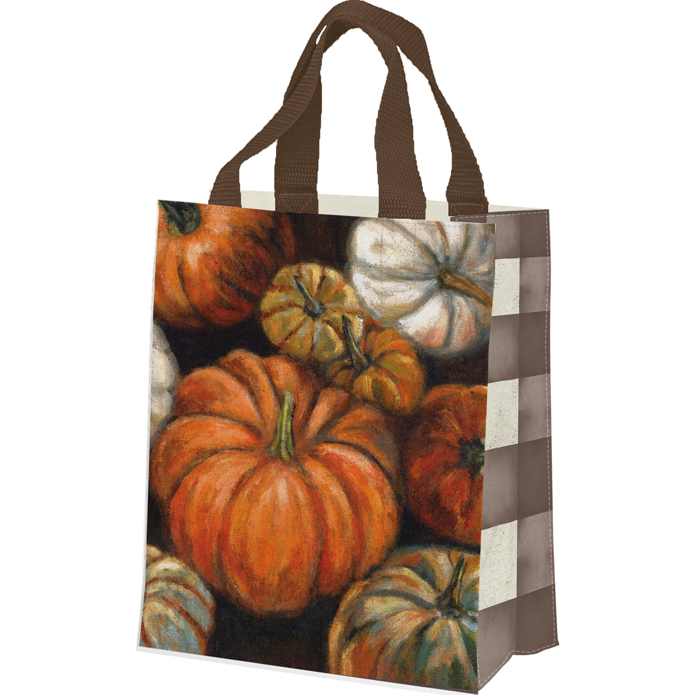 Orange Pumpkin Tote Bag