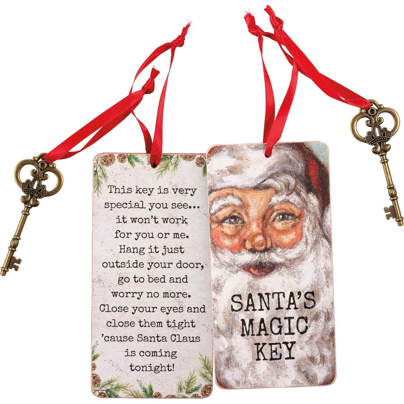 Santa's Key Ornament