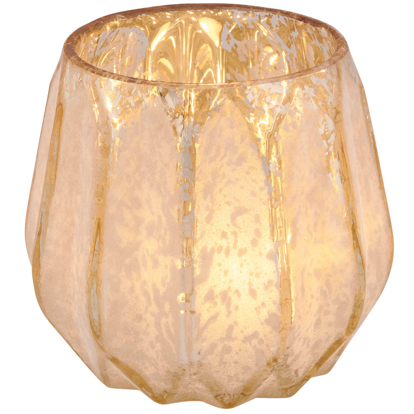 Blush Gold Candle Holder