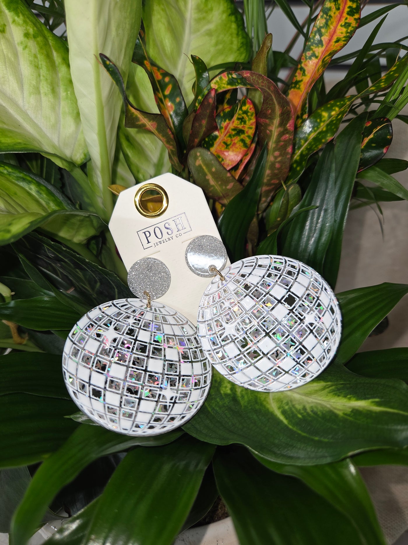 Disco Ball Earrings