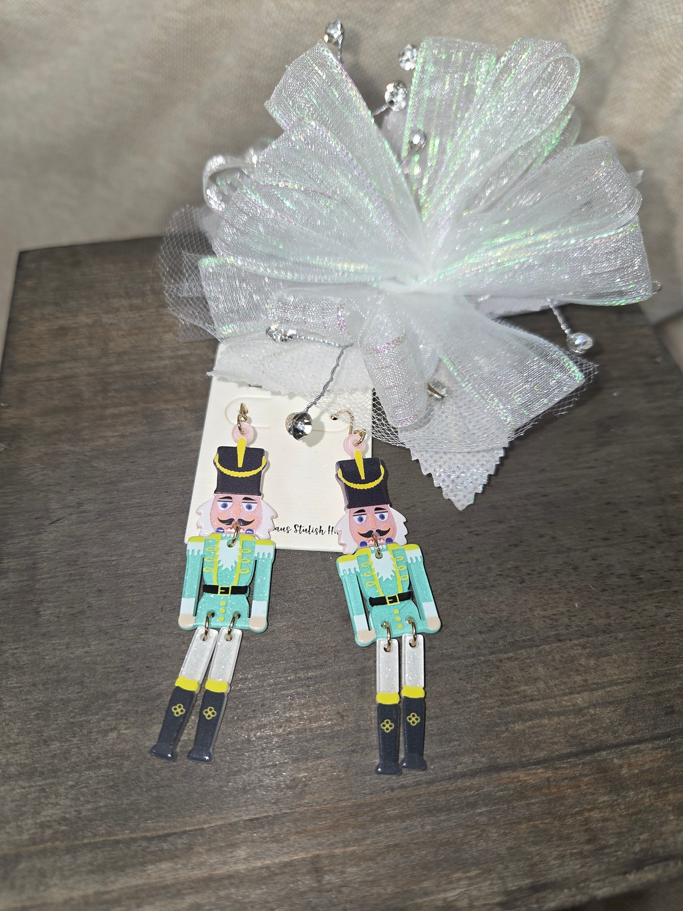 Nutcracker earrings