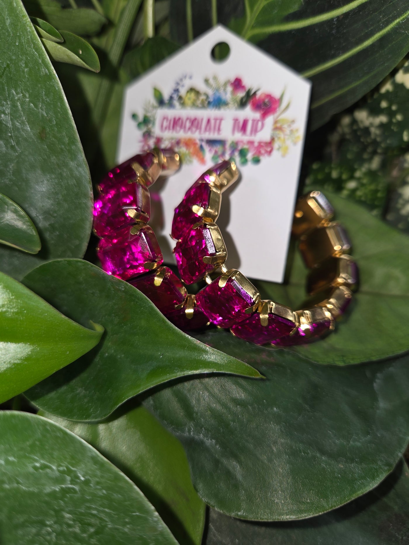 Blingy Hoops