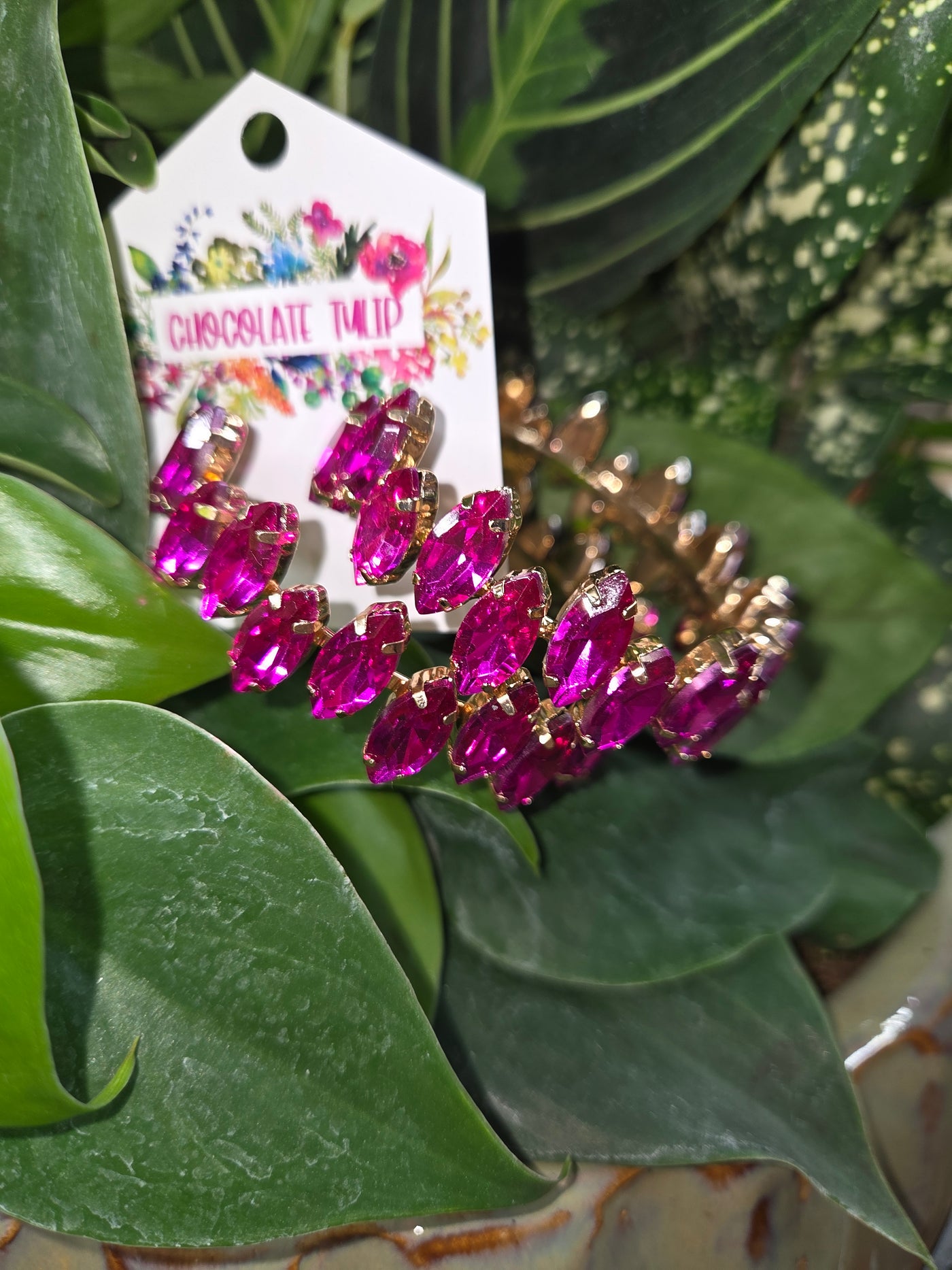 Giant Blingy Earrings