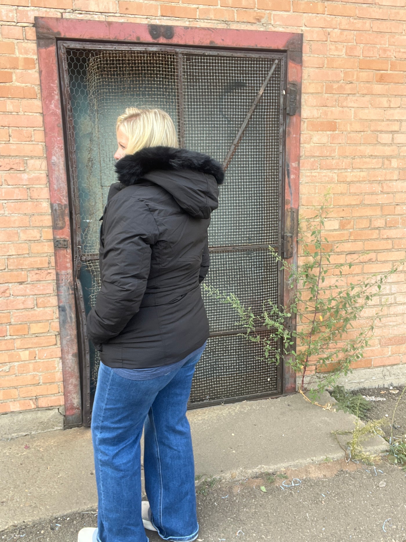 Shirley Black Heavy Coat