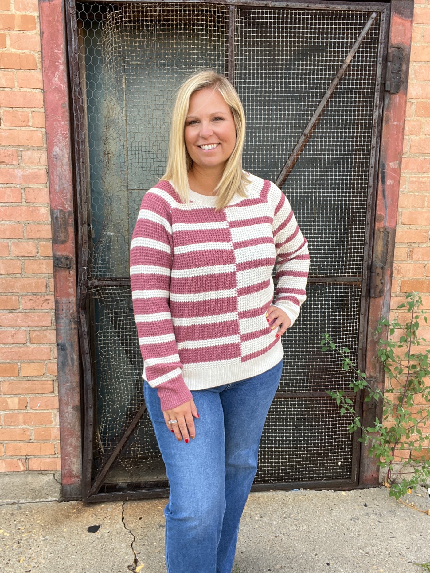 Half & Half Sweater