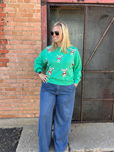 Candy Cane Sweatshirt