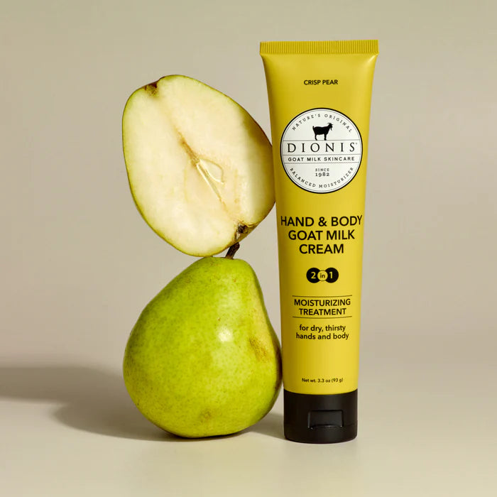 Dionis Crisp Pear Hand & Body Goat Milk Cream