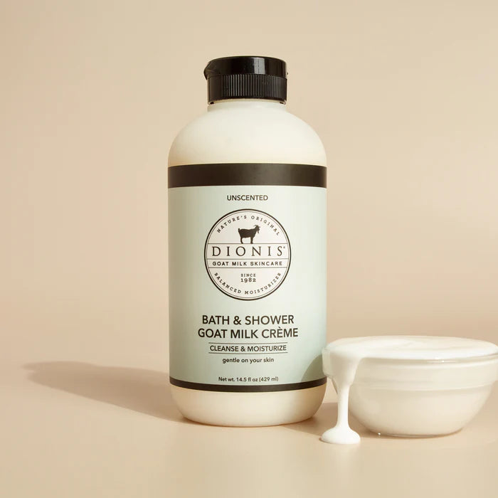 Unscented Bath & Shower Goat Milk Creme