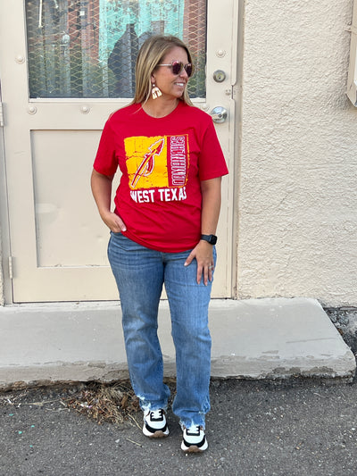 West Texas Comanche Red T-Shirt