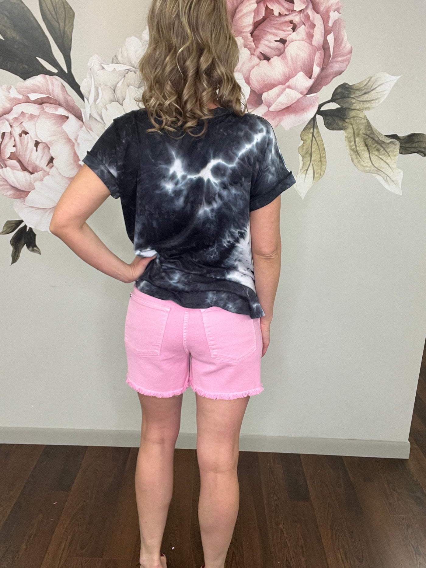 Judy Blue Light Pink Shorts