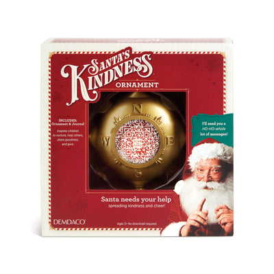 Santa's Kindness Ornament