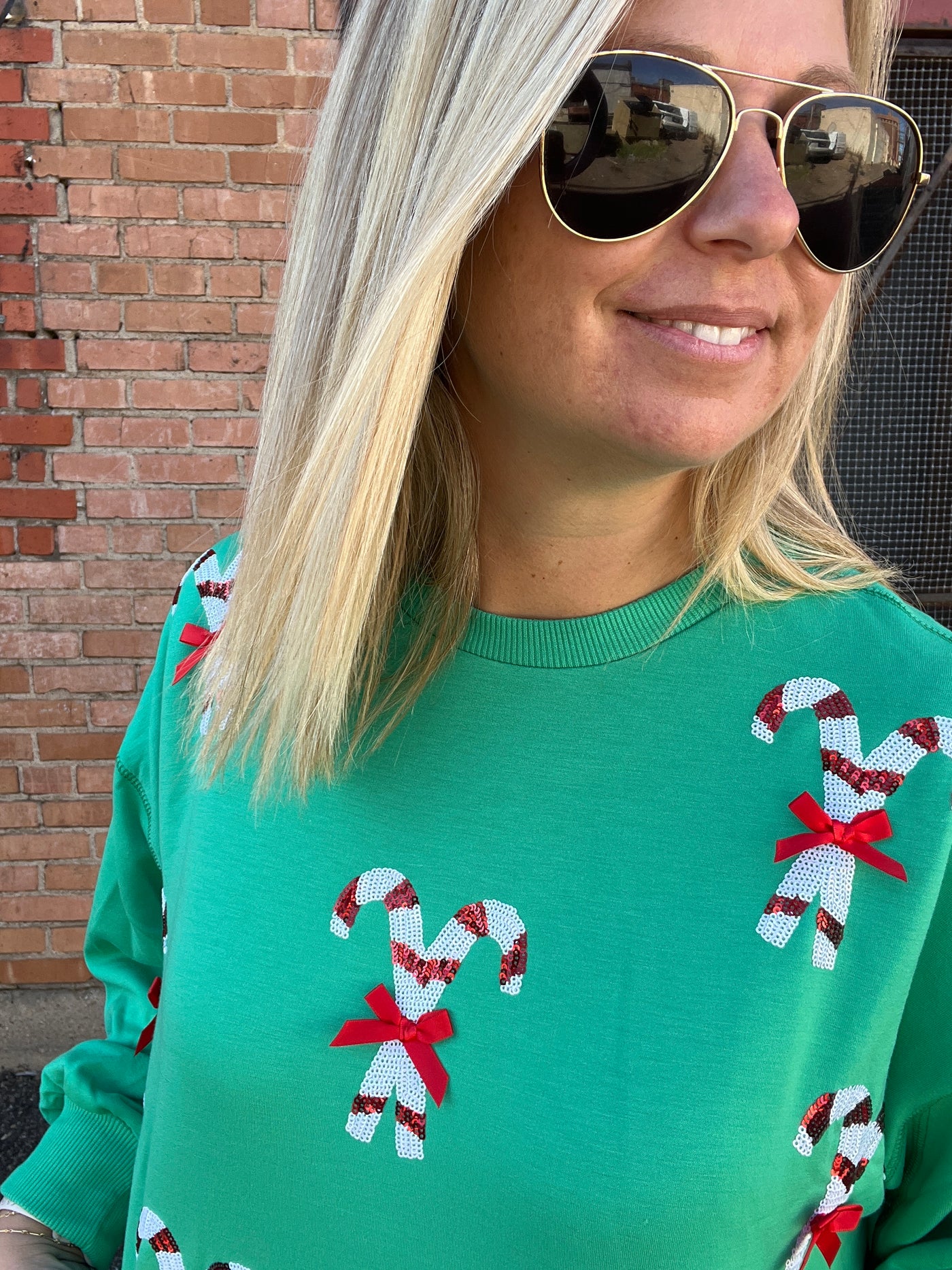 Candy Cane Sweatshirt
