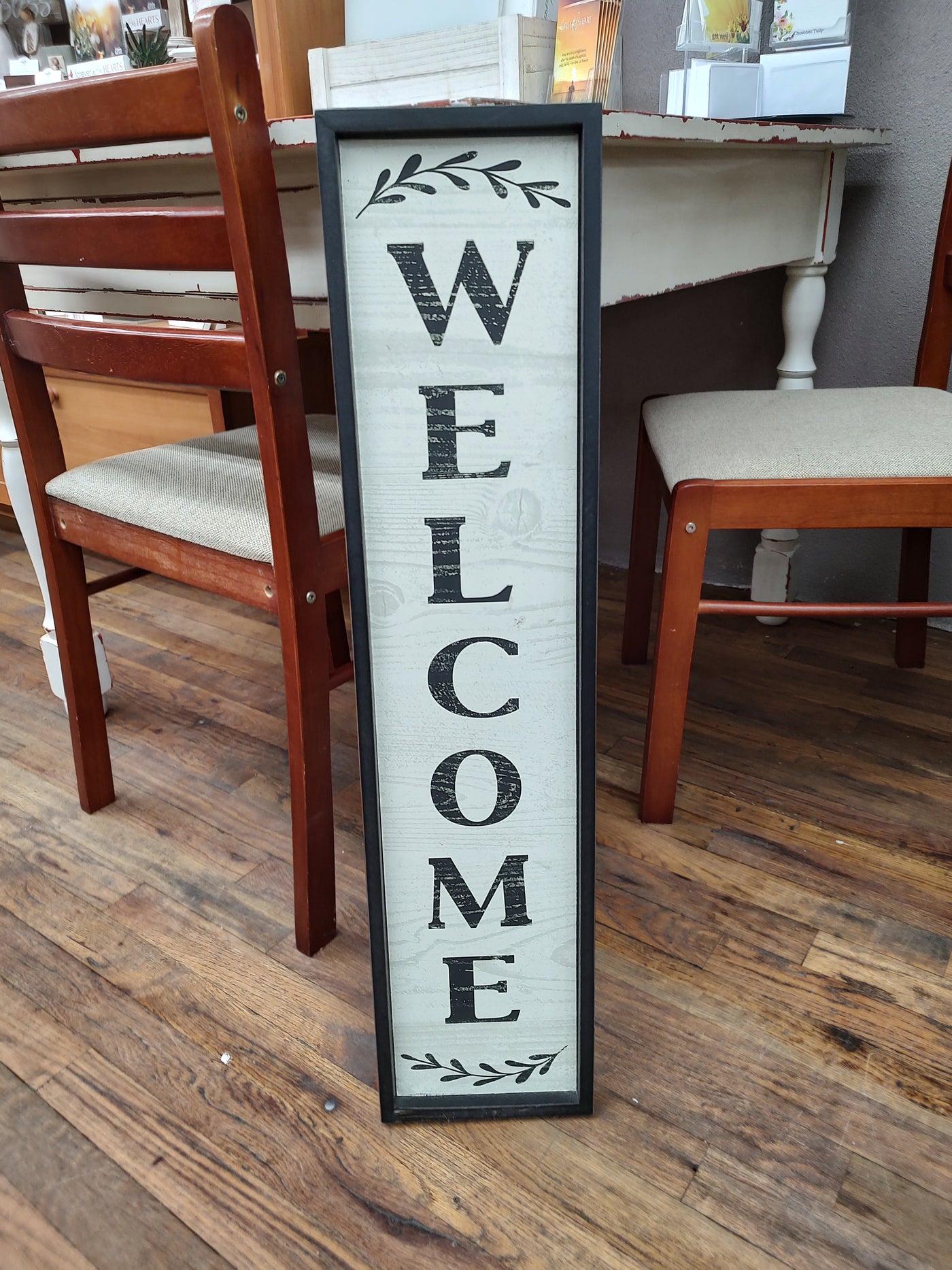 Welcome sign