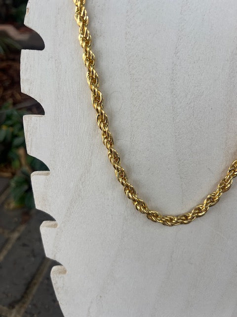 Chunky Rope Necklace