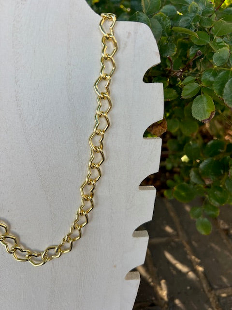 Heart Chunky Chain Necklace