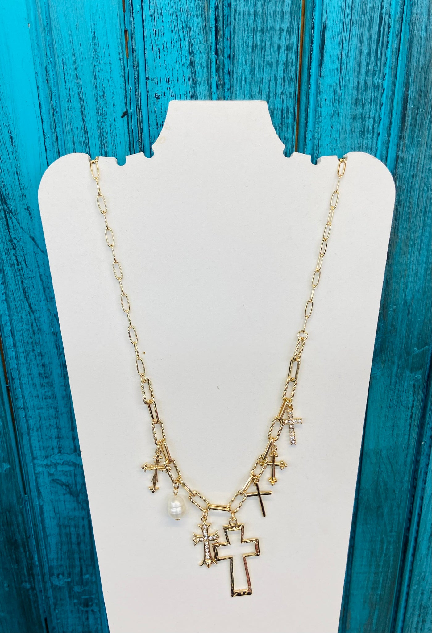 Cross Charm Necklace