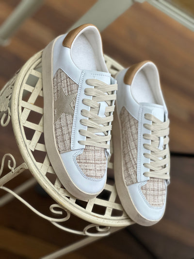 Sand Tweed Sneakers