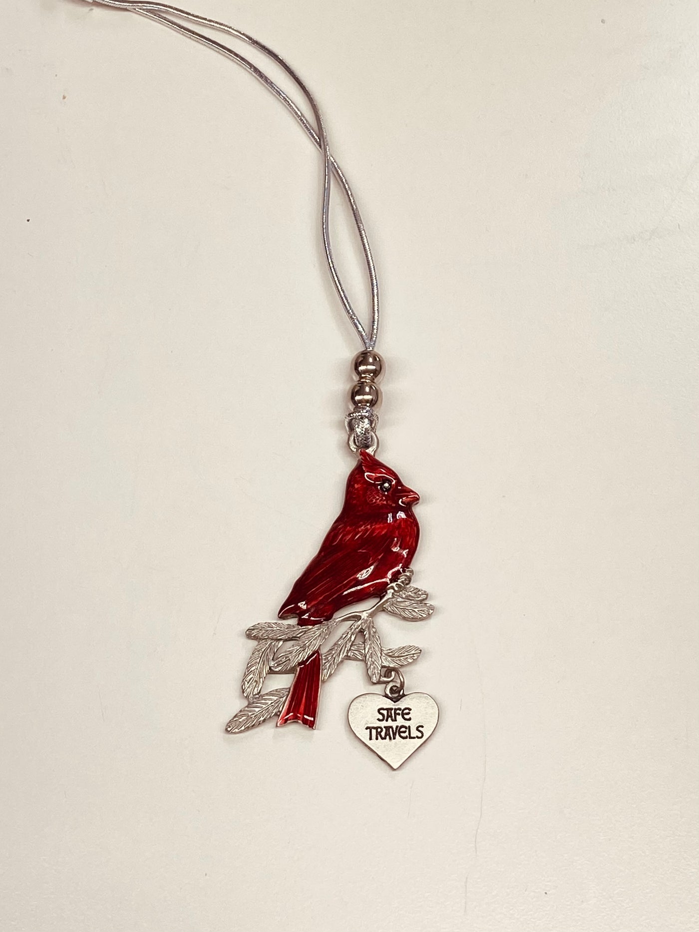 Cardinal Car Charm