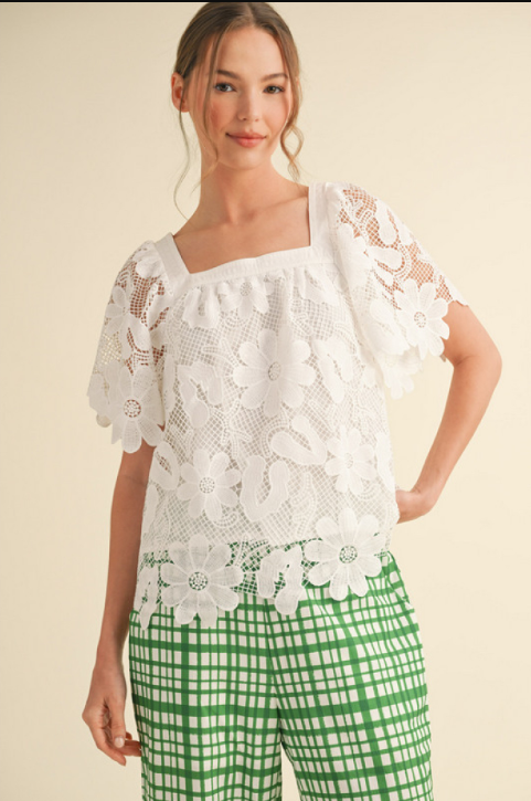Fabulous Floral Lace Top