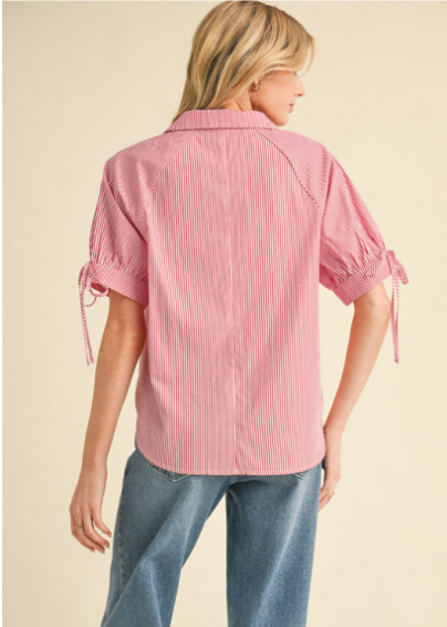 Candy Cane Summer Top