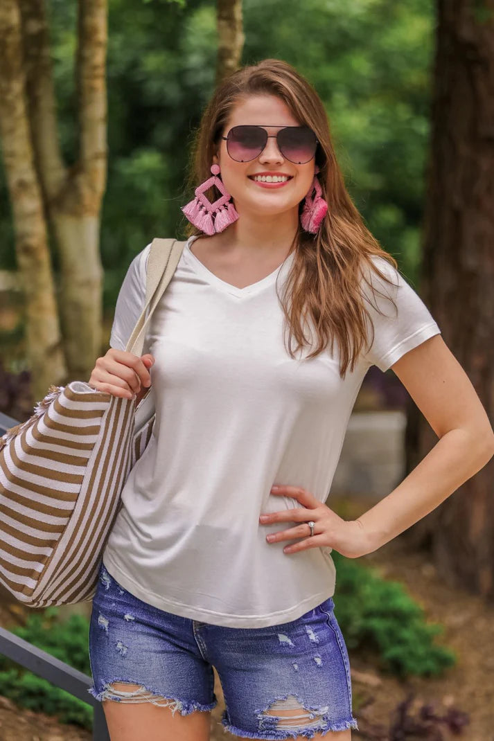 Basic White Tee