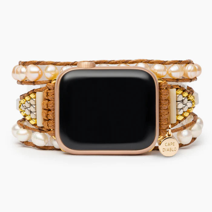 Graceful Freshwater Pearl Apple Watch Band