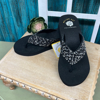 Cesky Black Yellow Box sandal