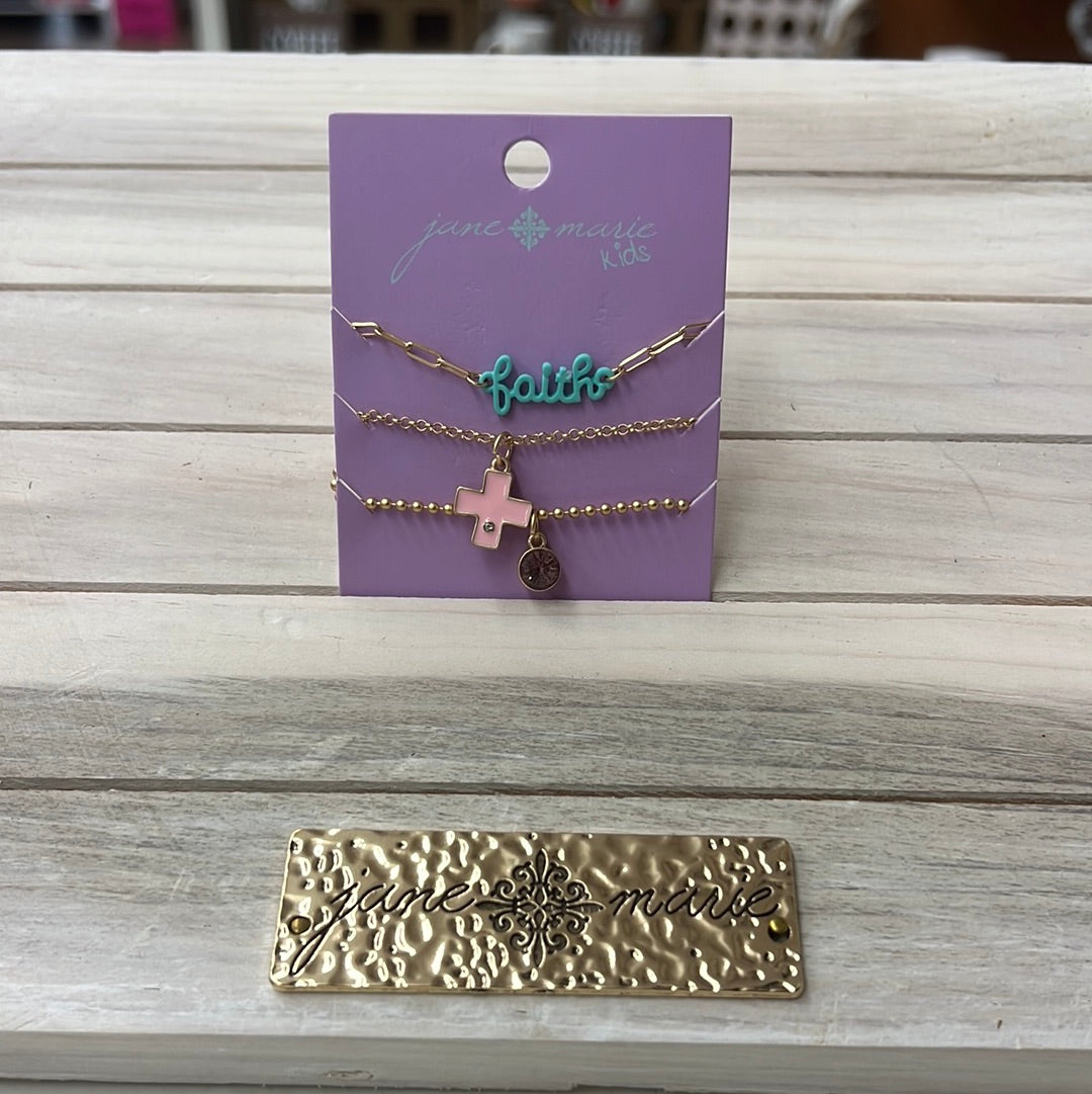 Kids necklaces (set of 3)