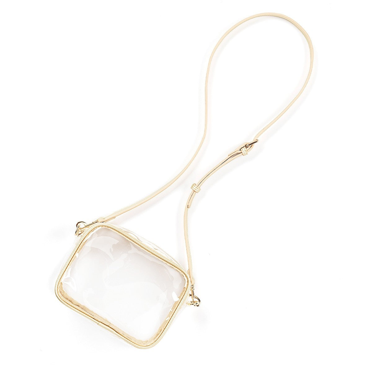 Gold Clear Purse