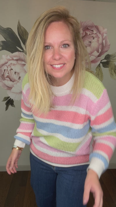 Color Block Sweater