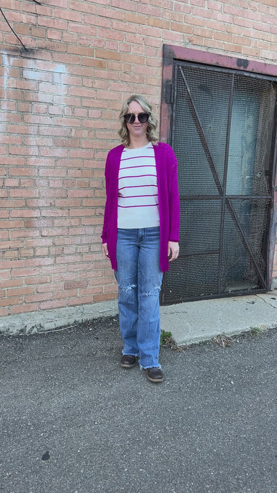 Fuchsia Power Stripes
