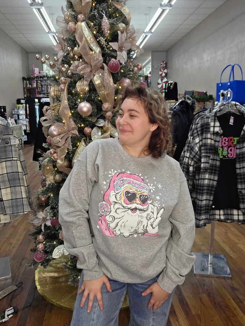 Disco Santa Sweatshirt