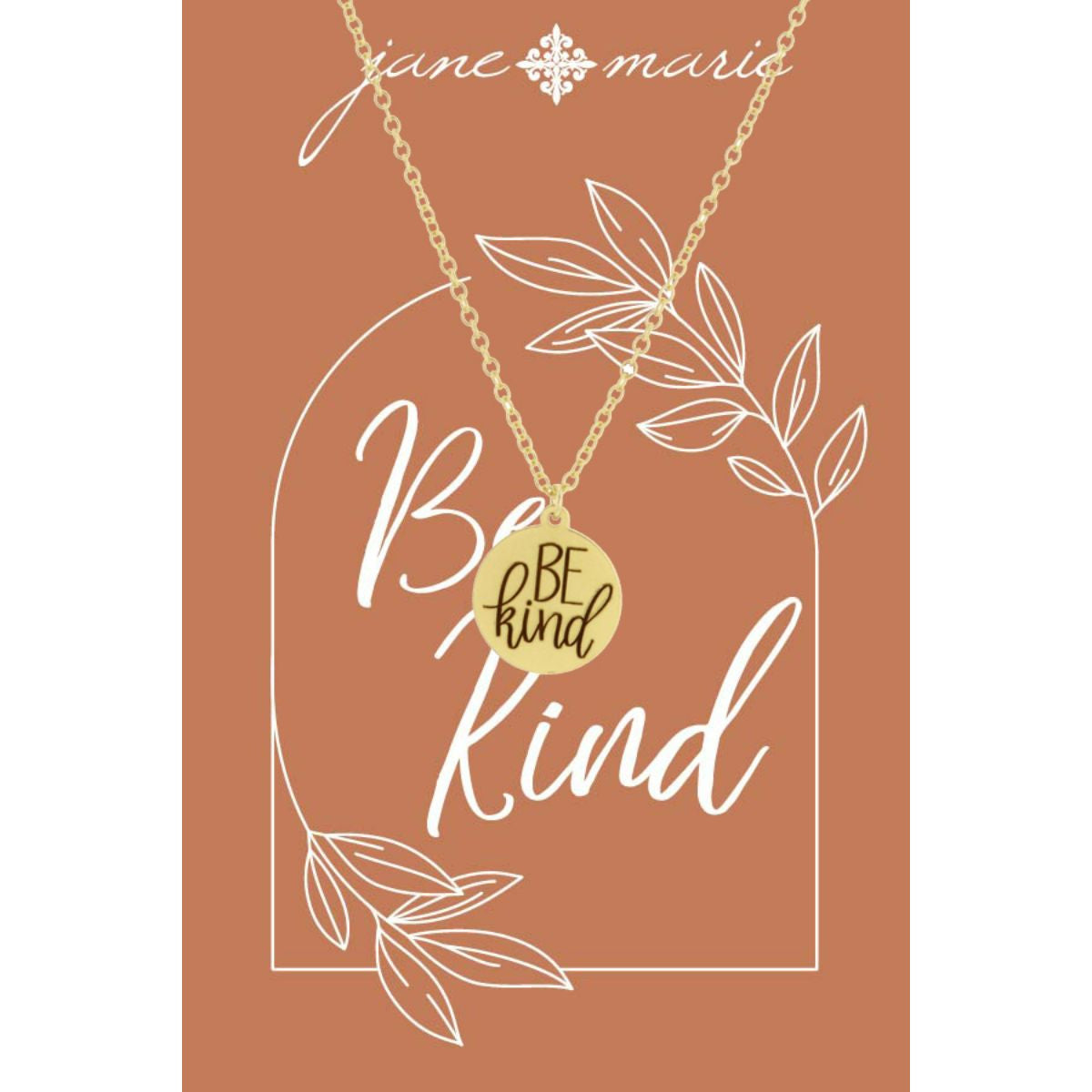 Jane Marie Gold Circle Pendant Necklaces