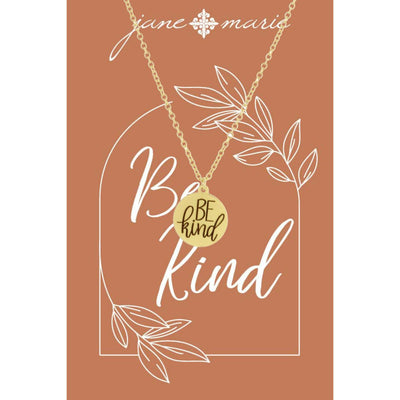 Jane Marie Gold Circle Pendant Necklaces