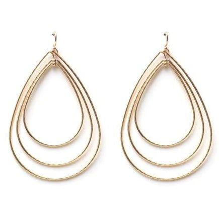 Triple Layered Hoops