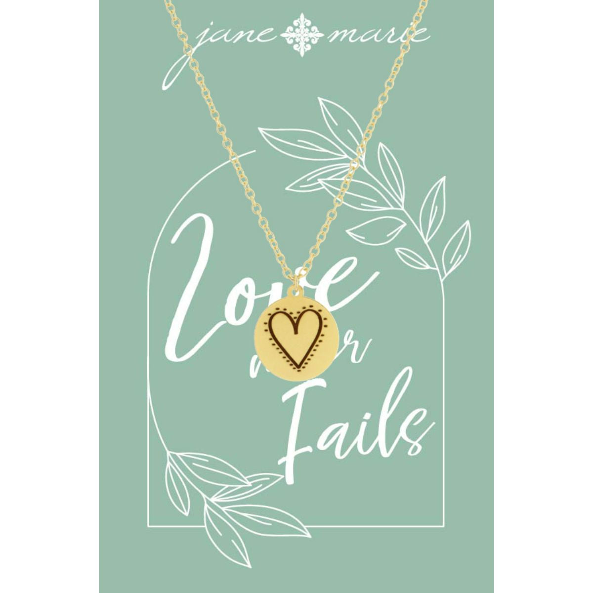 Jane Marie Gold Circle Pendant Necklaces
