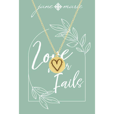 Jane Marie Gold Circle Pendant Necklaces