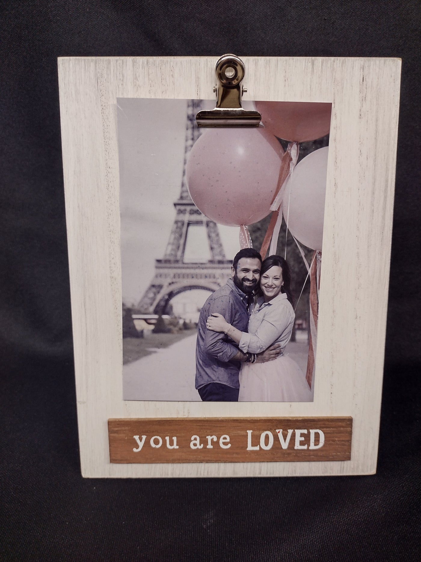 You are Loved wood picture clip