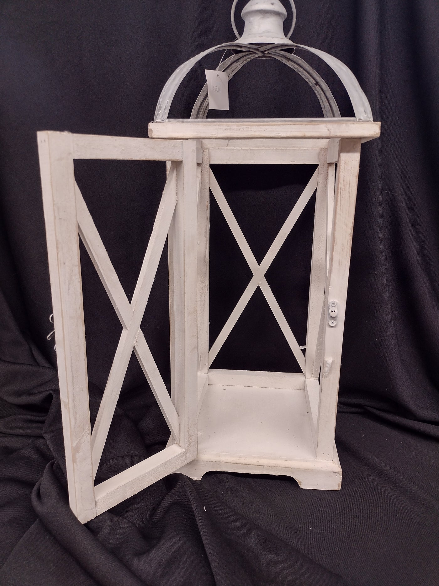 Large White wooden lantern