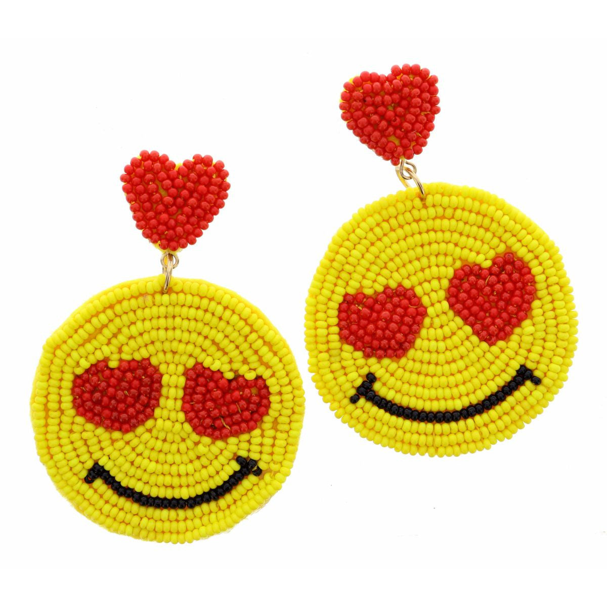 Heart Eye Emoji Earrings