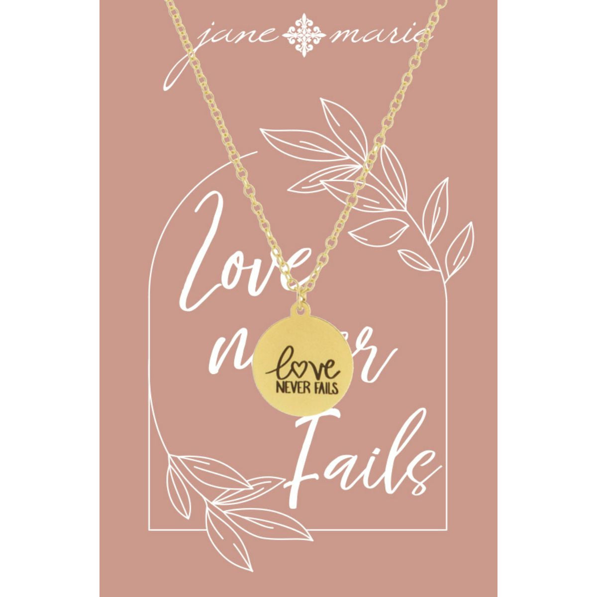 Jane Marie Gold Circle Pendant Necklaces