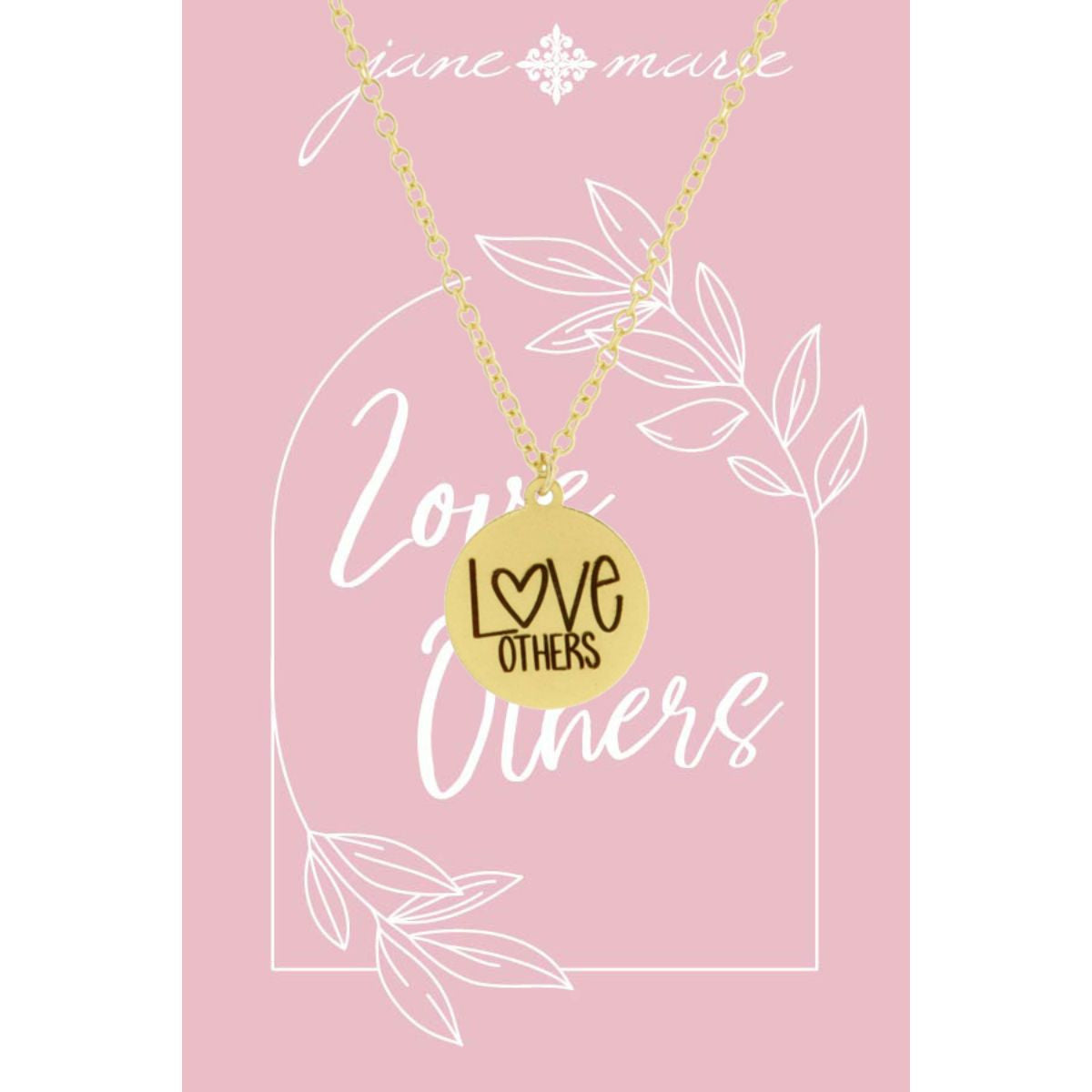 Jane Marie Gold Circle Pendant Necklaces