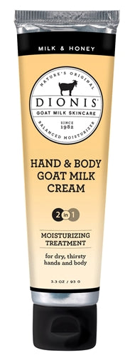 Dionis 3.3oz  Hand and body Goat Cream