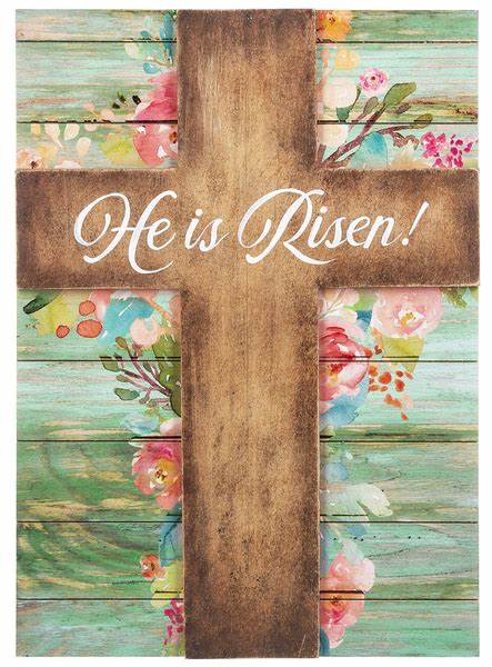 He is Risen Decor