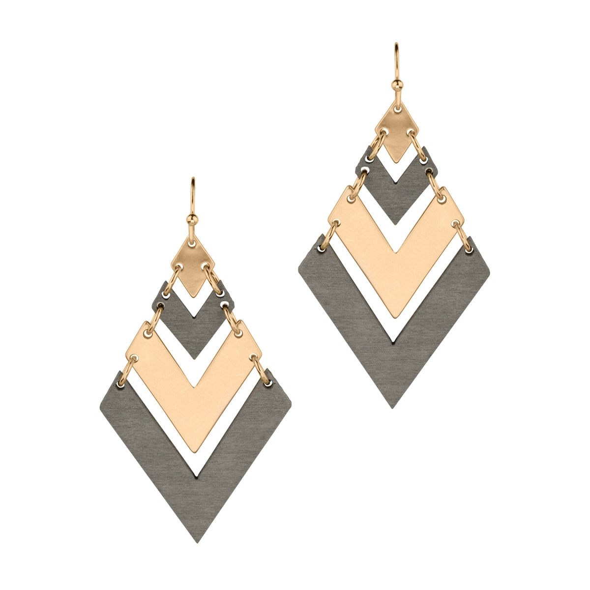 Wood Arrow Earrings
