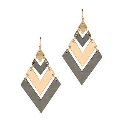 Wood Arrow Earrings