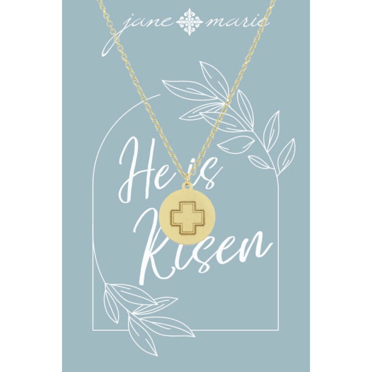 Jane Marie Gold Circle Pendant Necklaces