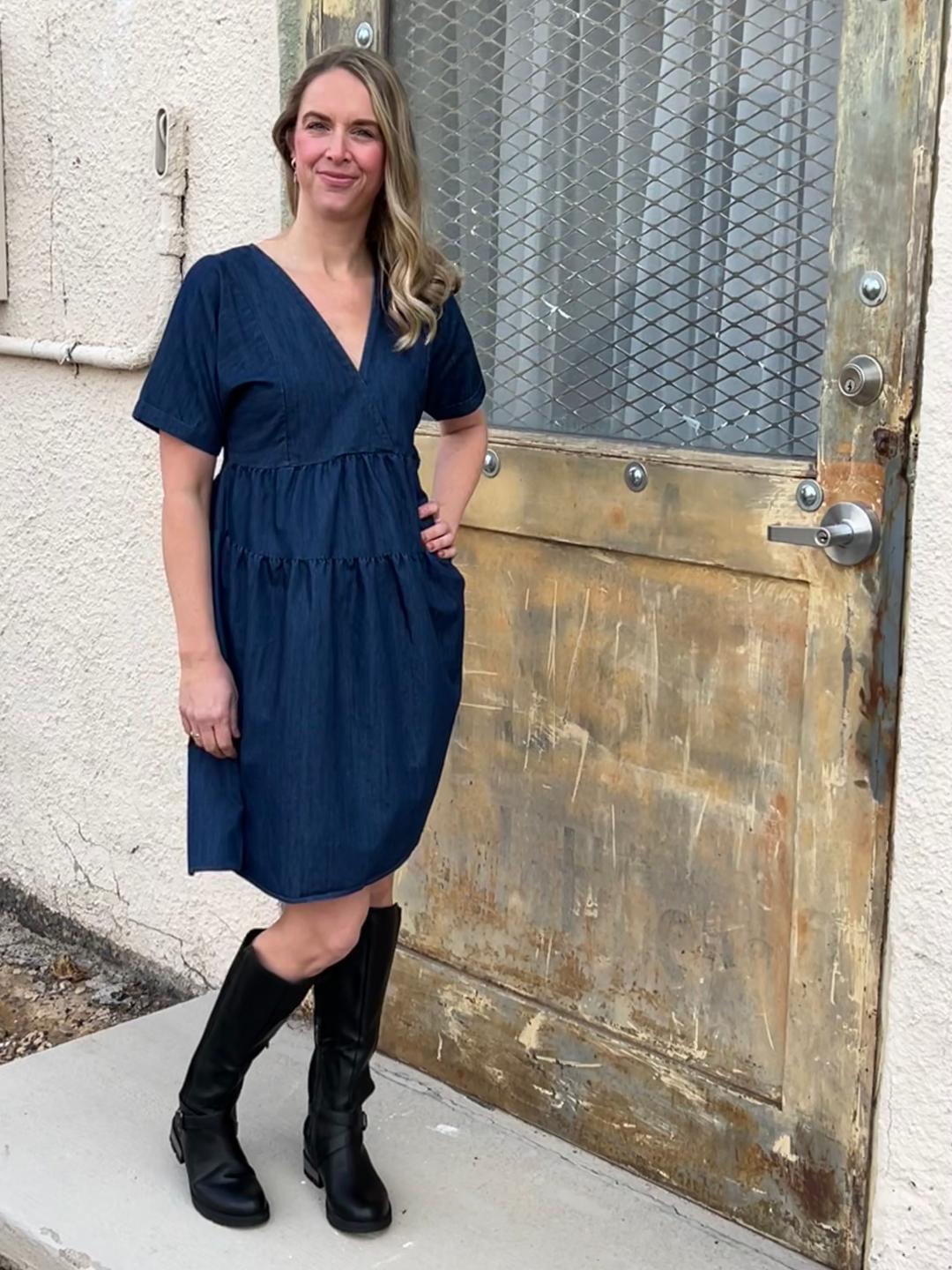 Dark Denim Dress